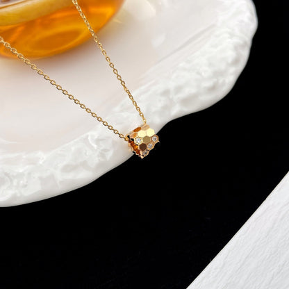 [LUXE]BEE MINI PEDANT DIAMOND NECKLACE