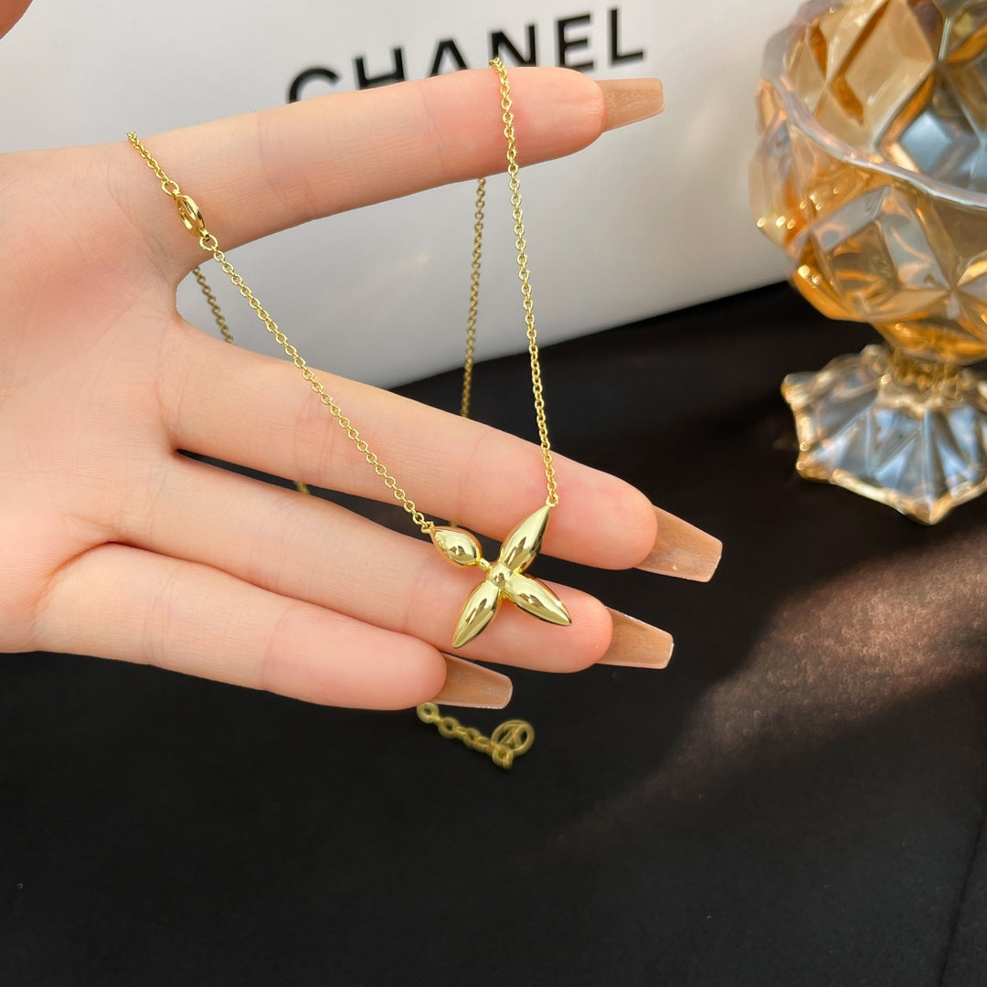 [LUXE]LOUISETTE GOLD NECKLACE