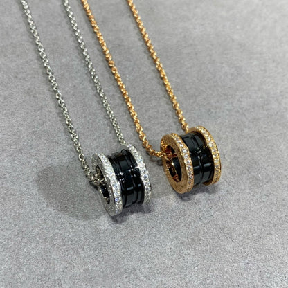 [LUXE]ZERO 1 DIAMOND CERAMIC NECKLACE