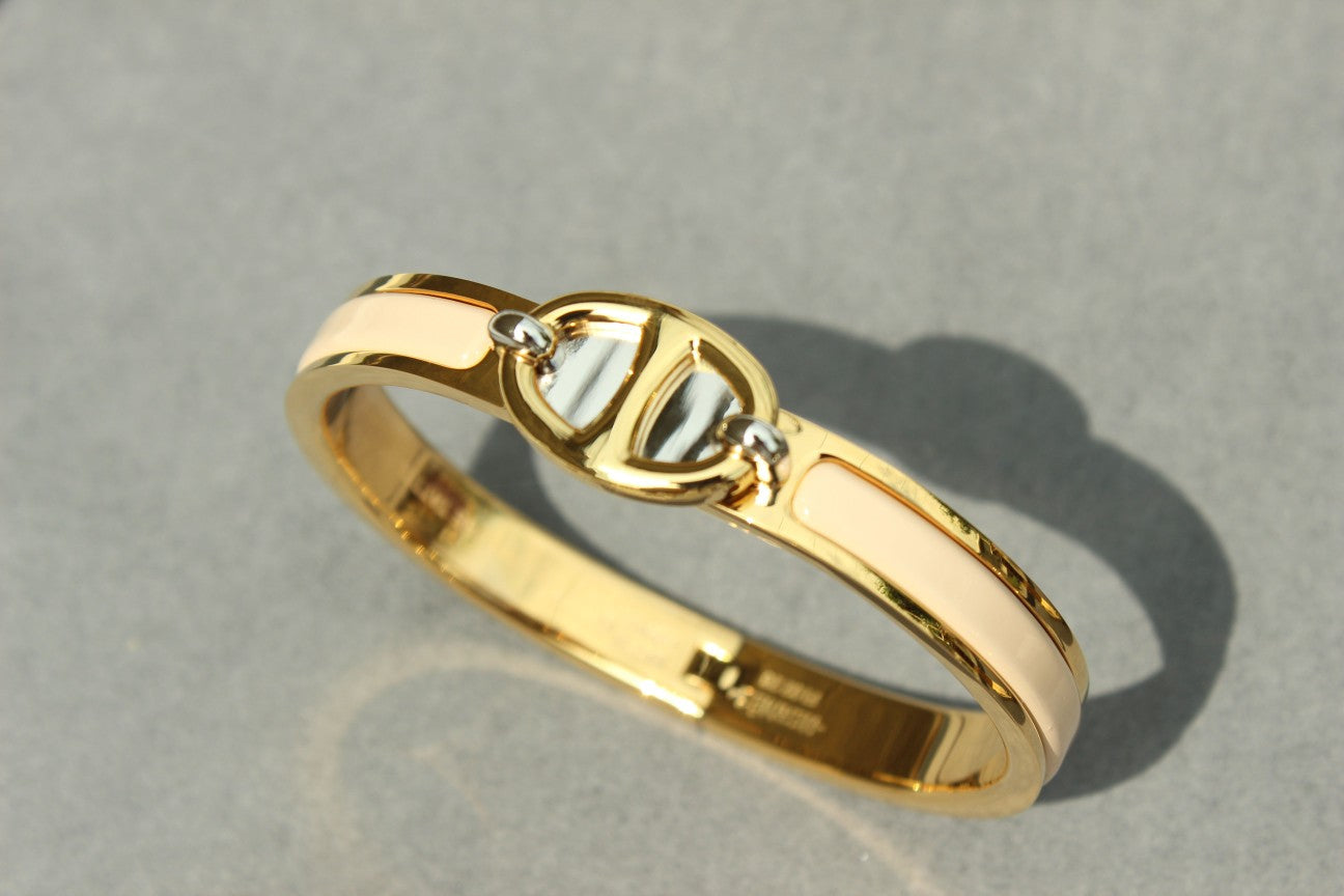 [LUXE]CLIC CHAINE GOLD BRACELET