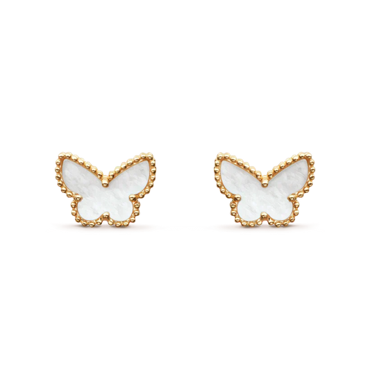 [LUXE] SWEET BUTTERFLY MOP EARSTUDS