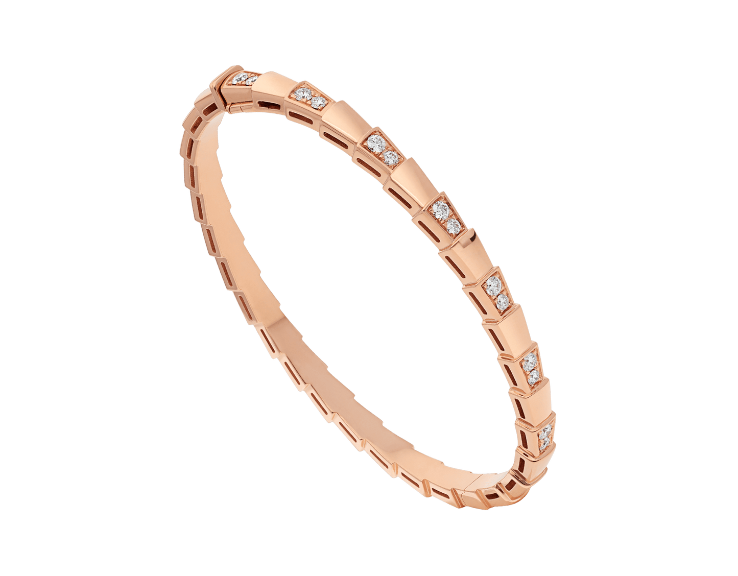 [LUXE]SERPENTI SMALL BRACELET PINK GOLD DIAMOND