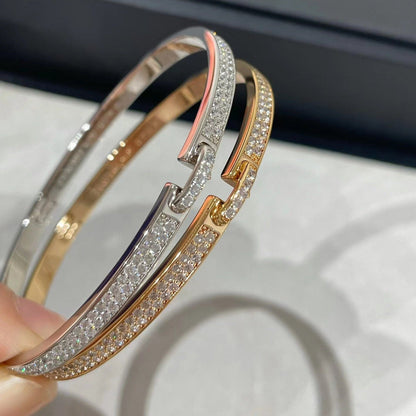 [LUXE]LIENS VIDENCE DIAMOND PAVED BRACELET