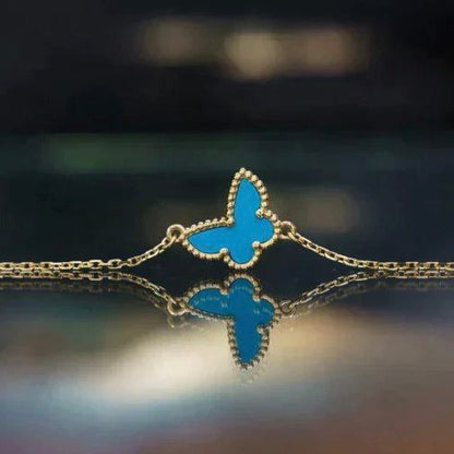 [LUXE] BUTTERFLY TURQUOISE BUTTERFLY BRACELET