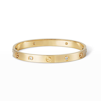 [LUXE]LOVE BRACELET 6.1MM 4 DIAMONDS