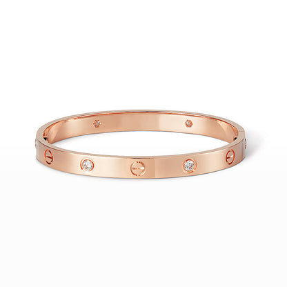 [LUXE]LOVE BRACELET 6.1MM 4 DIAMONDS