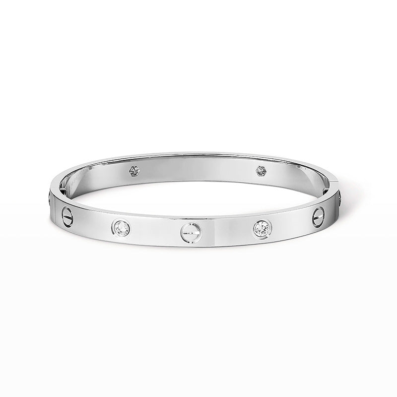 [LUXE]LOVE BRACELET 6.1MM 4 DIAMONDS