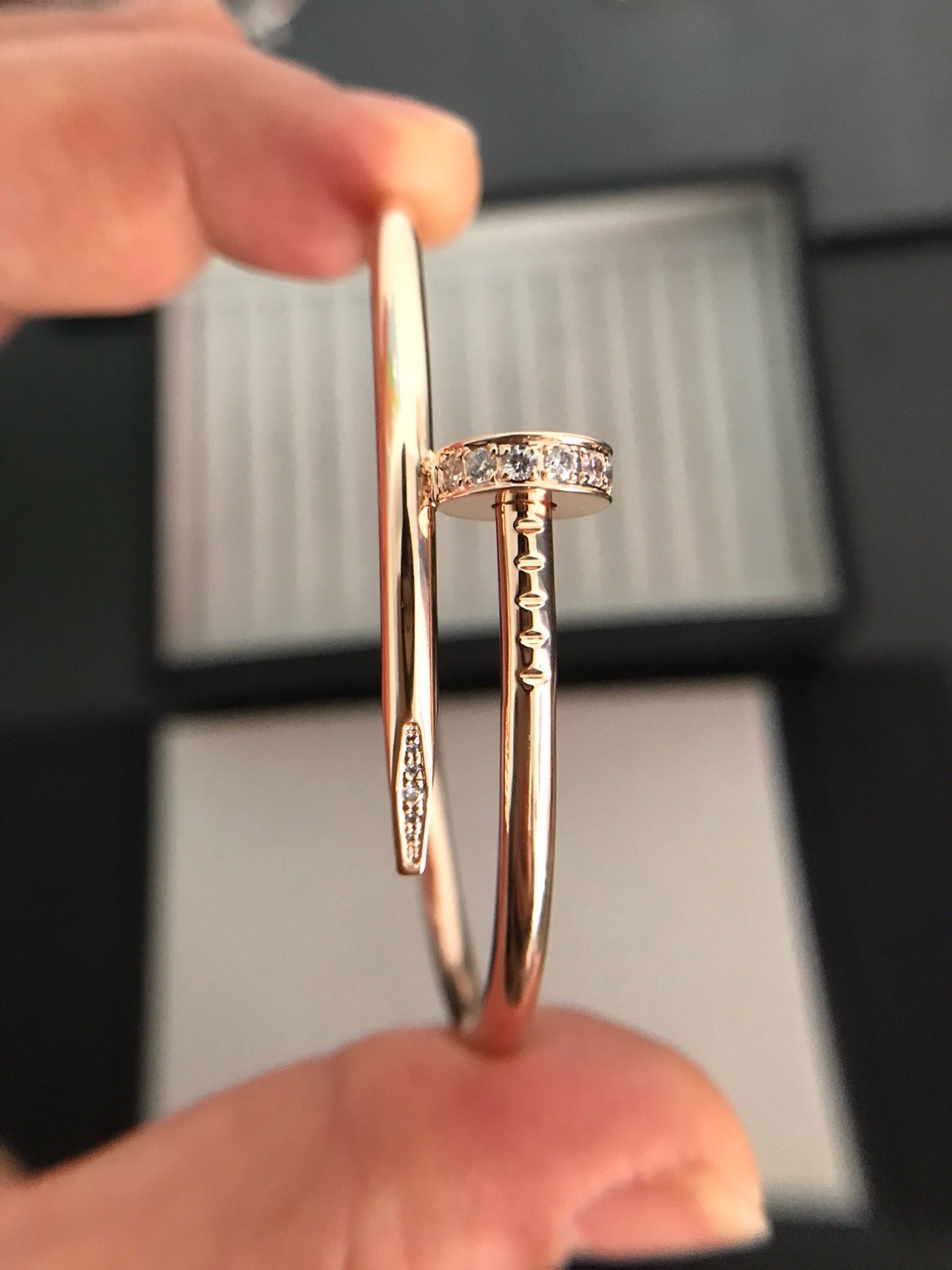 [LUXE]JUSTE BRACELET 3.5MM DIAMONDS