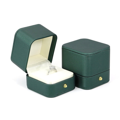 HIGH-GRADE PU LEATHER JEWELRY GIFT BOXï¼_O LOGO)