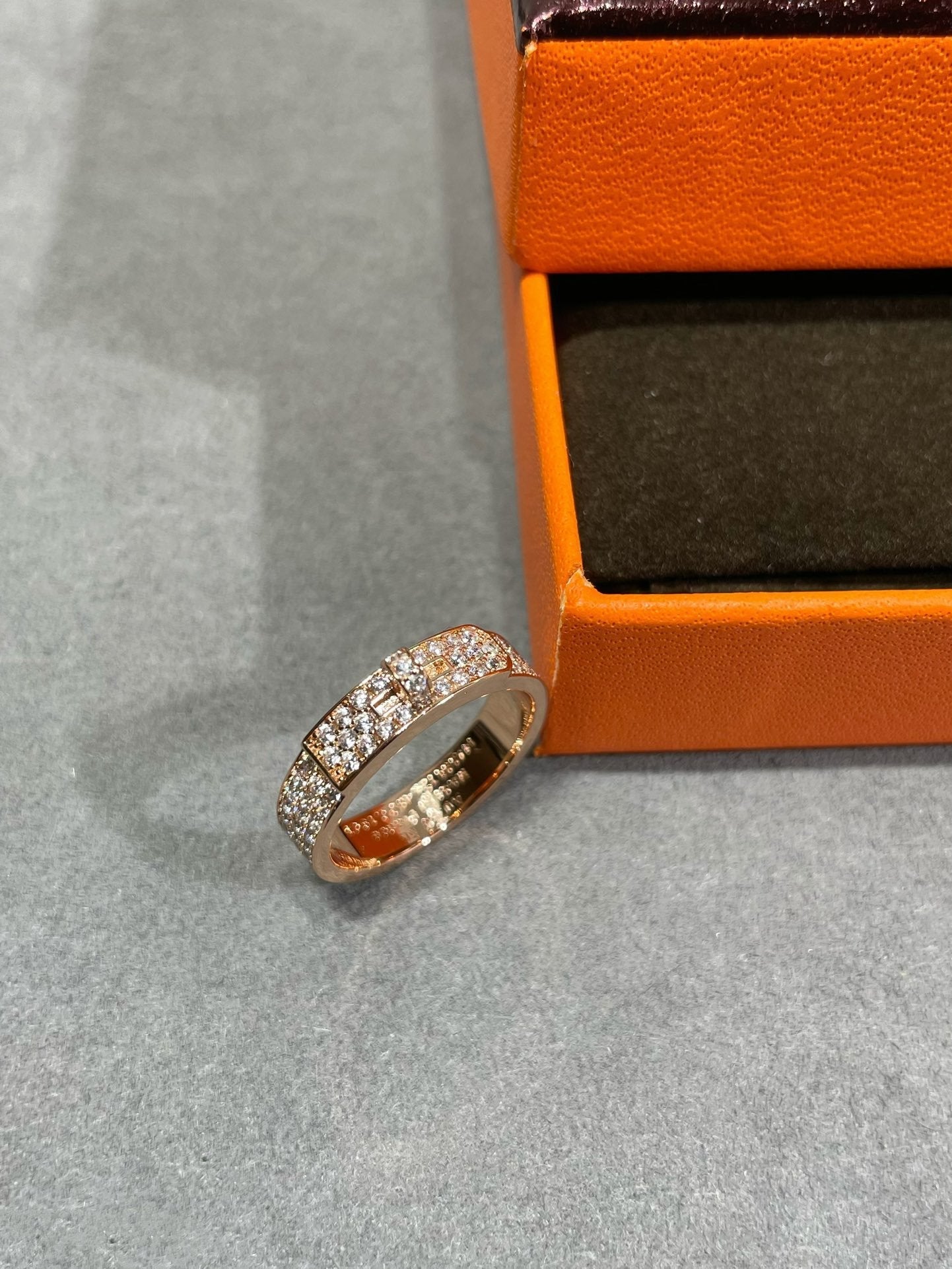 [LUXE]KELLY PINK GOLD DIAMOND RING