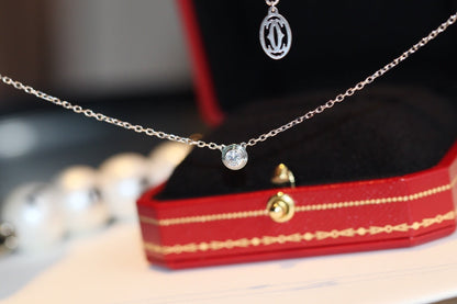 [LUXE]DAMOUR DIAMOND NECKLACE