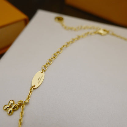 [LUXE]BLOOMING SUPPLE NECKLACE BRASS