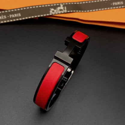 [LUXE]CLIC HM SO BLACK RED BRACELET