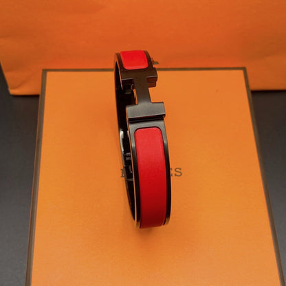 [LUXE]CLIC HM SO BLACK RED BRACELET