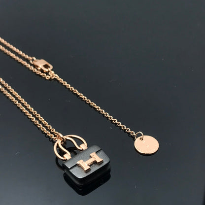 [LUXE]WOMEN'S HM AMULETTES CONSTANCE PENDANT NECKLACE