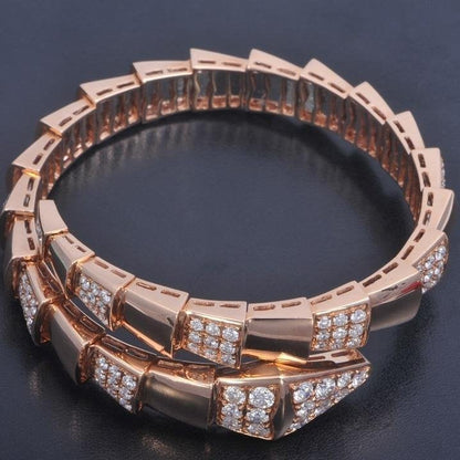 [LUXE]SERPENTI BRACELET PINK GOLD DIAMOND