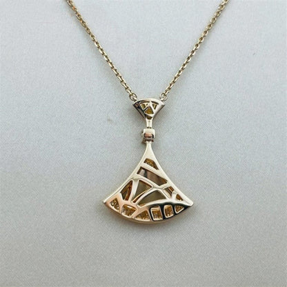 [LUXE]DREAM NECKLACE PINK GOLD DIAMOND