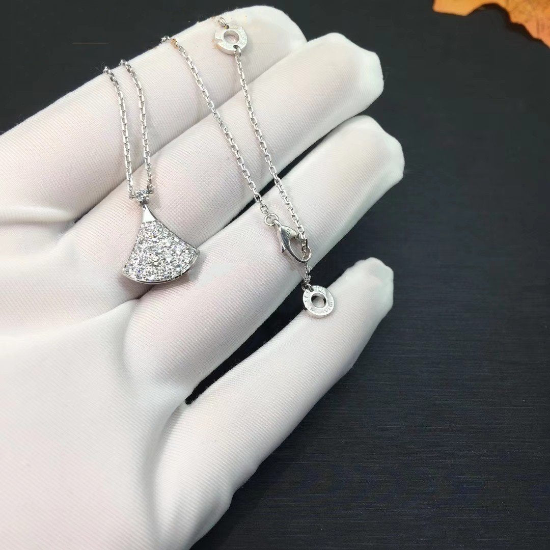 [LUXE]DREAM NECKLACE SILVER DIAMOND