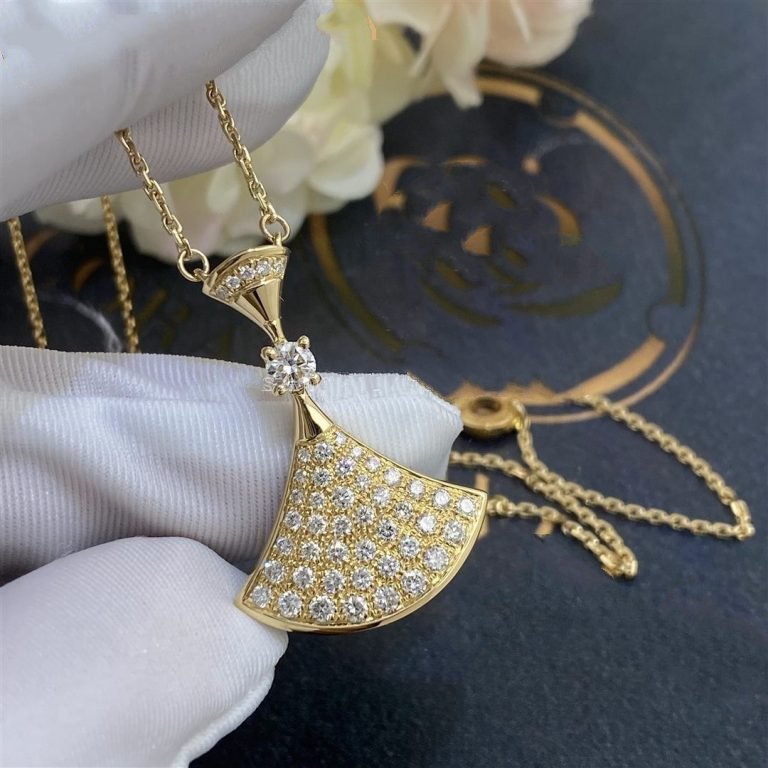 [LUXE]DREAM NECKLACE GOLD FULL DIAMOND