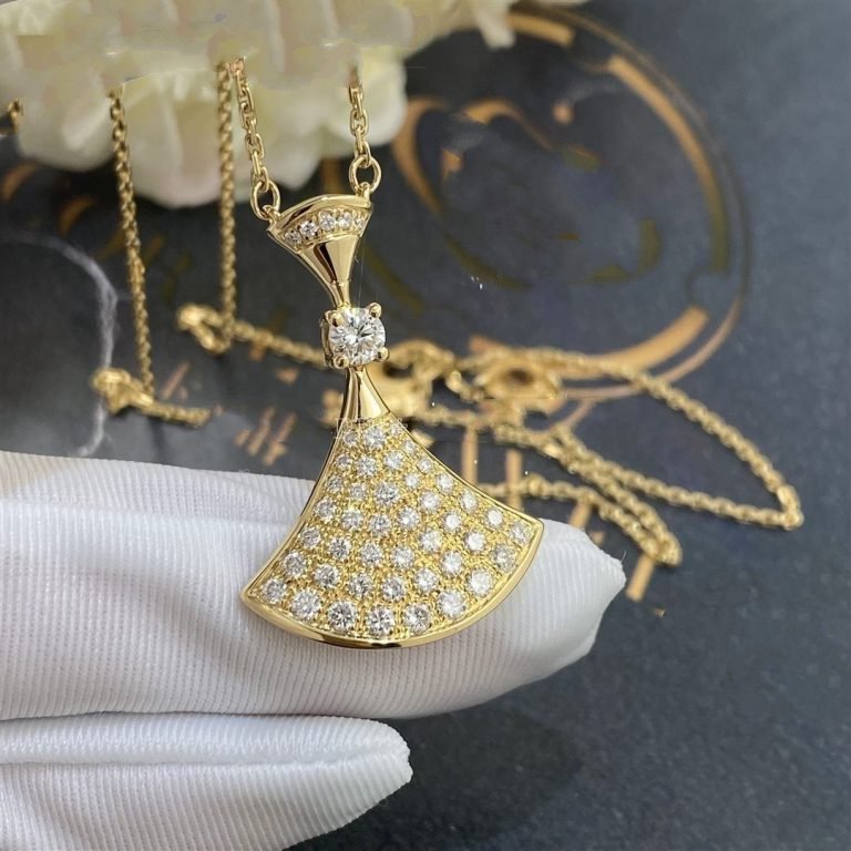 [LUXE]DREAM NECKLACE GOLD FULL DIAMOND