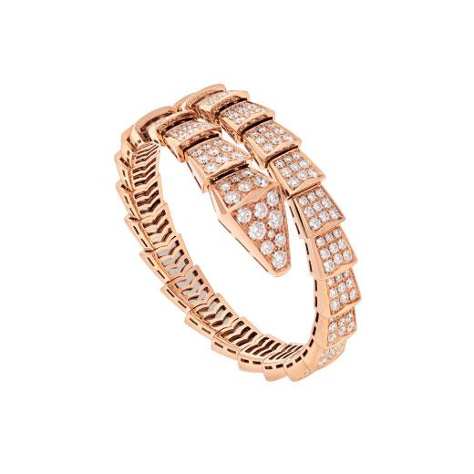 [LUXE]SERPENTI BRACELET 8MM PINK GOLD DIAMOND