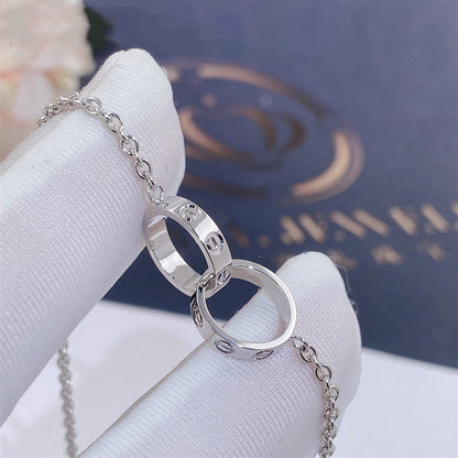 [LUXE]LOVE BRACELET DOUBLE RING