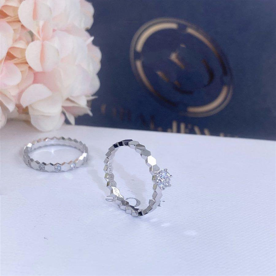 [LUXE]BEE LOVE RING SILVER 1 DIAMOND