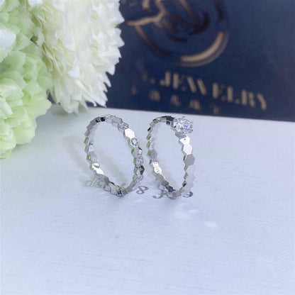 [LUXE]BEE LOVE RING SILVER 1 DIAMOND