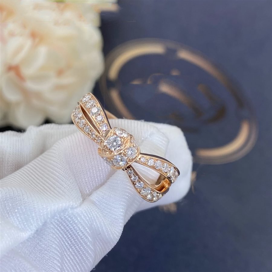 [LUXE]LIENS PINK GOLD DIAMOND RING