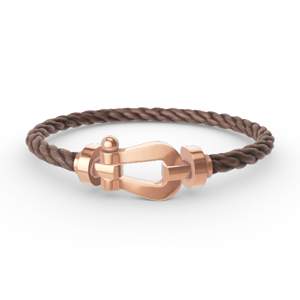 [LUXE]FORCE LARGE HORSESHOE NO DIAMOND BRACELET ROSE GOLD