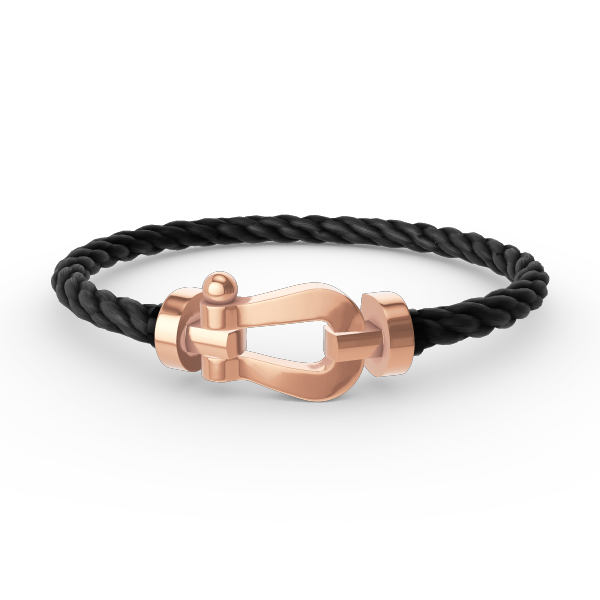 [LUXE]FORCE LARGE HORSESHOE NO DIAMOND BRACELET ROSE GOLD