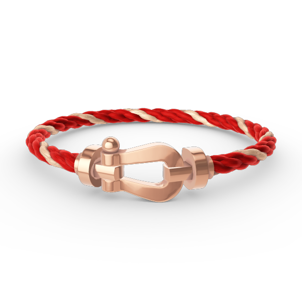 [LUXE]FORCE LARGE HORSESHOE NO DIAMOND BRACELET ROSE GOLD