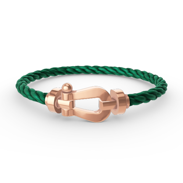 [LUXE]FORCE LARGE HORSESHOE NO DIAMOND BRACELET ROSE GOLD