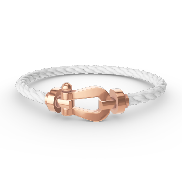 [LUXE]FORCE LARGE HORSESHOE NO DIAMOND BRACELET ROSE GOLD