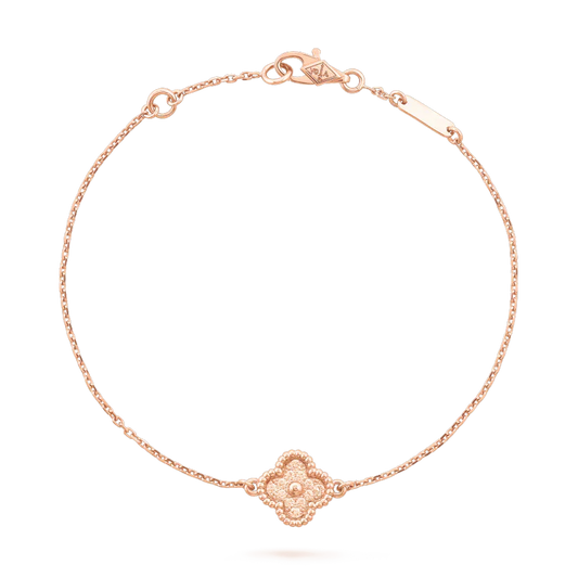 [LUXE] CLOVER SINGLE FLOWER BRACELET