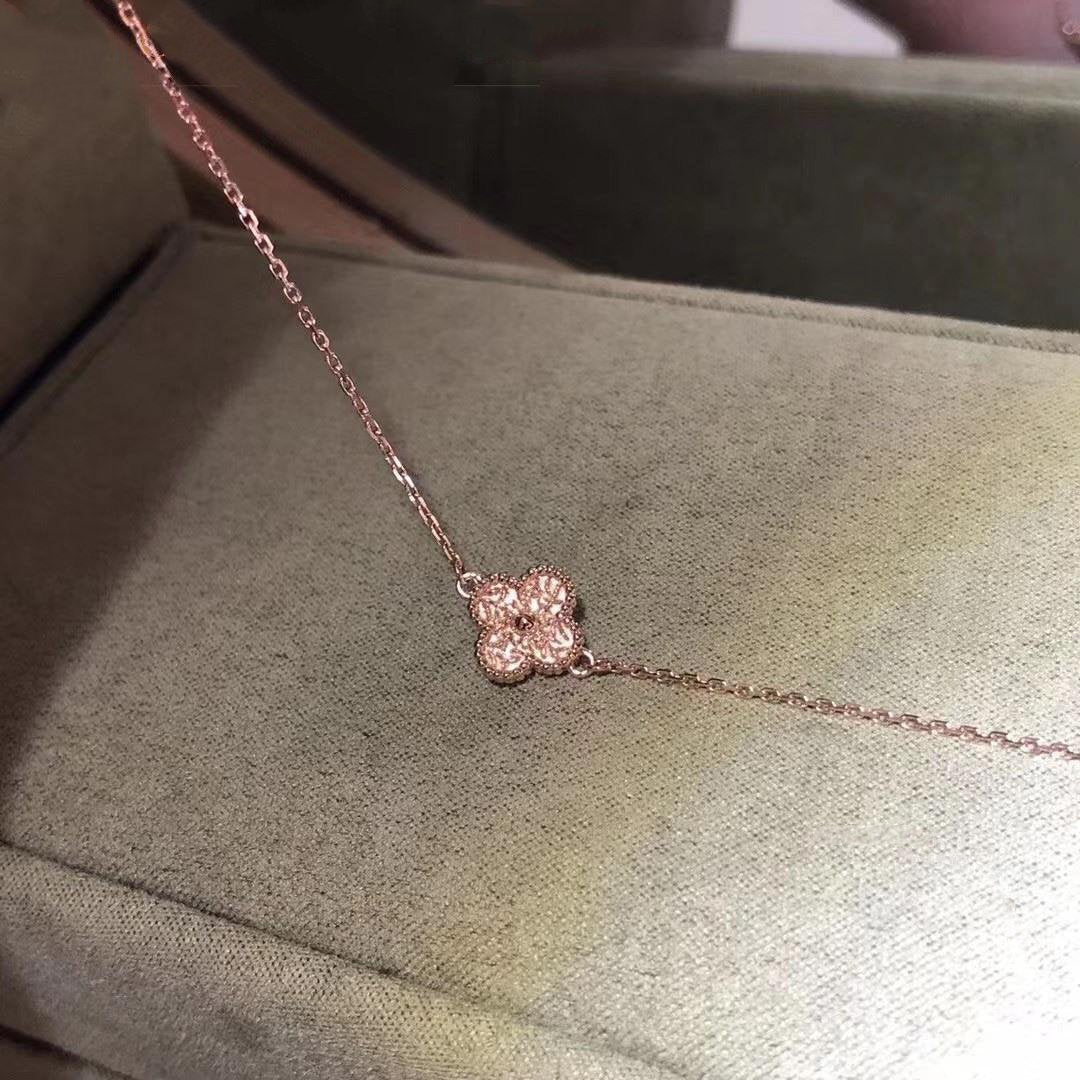 [LUXE] CLOVER SINGLE FLOWER BRACELET