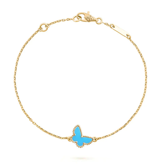 [LUXE] BUTTERFLY TURQUOISE BUTTERFLY BRACELET