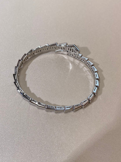 [LUXE]SERPENTI VIPER SILVER BRACELET