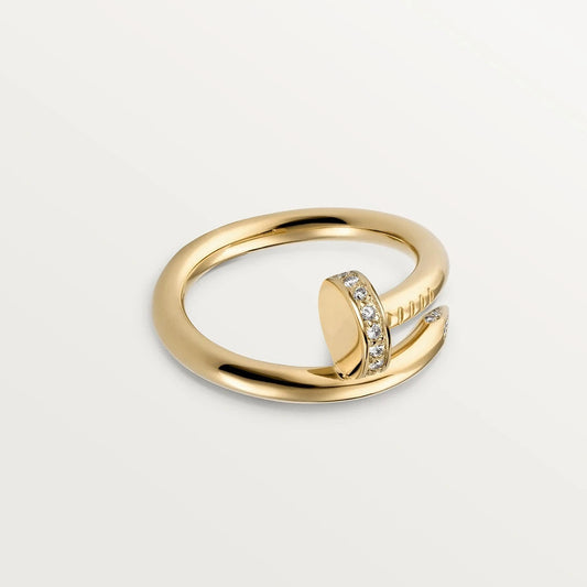 [LUXE]JUSTE RING 2.65MM GOLD DIAMOND