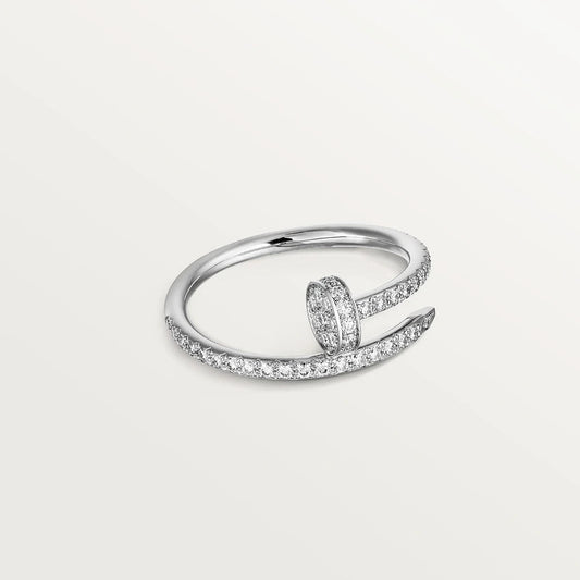 [LUXE]JUSTE RING 1.8MM SILVER DIAMONDS